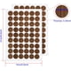 thumbnail image 2 of Pegatinas para orificios de tornillos, cubiertas de PVC autoadhesivas, pegatinas decorativas de 21 mm, tapas de cubiertas para tornillos, ideales para muebles de madera, armario, estante, placa de, 2 of 7