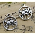thumbnail image 2 of U8MO 6~50pc Jewelry Making DIY Birds Alloy Charm Pendant 23x20mm-20pcs, 2 of 5