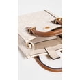 thumbnail image 5 of Tory Burch Women's Mini T Monogram Tote, Ivory, Off White, One Size, 5 of 5