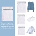 thumbnail image 3 of Grande Lessive avec Poignées Pochette de Lavage Robuste pour Voyage Dortoir Universitaire Organisateur de Rangement Sac Panier en Maille Réutilisable Sacs de Rangement avec Fermetures Éclair Organisateur pour Garde-Robe Grand-Maman Dit Rangement Grenier Rangement, 3 of 3