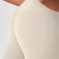 thumbnail image 5 of Womens Workout Leggings No Front Seam High Waist Stretchy Soft Yoga Pants Gym Casual Long Pants L, 5 of 6