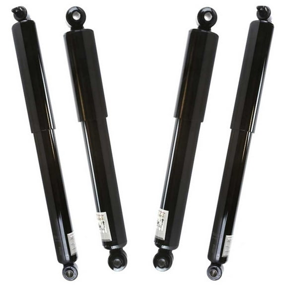 AutoShack Front & Rear Shock Absorbers Replacement for 1983-2004 Chevrolet S10 1992-2005 GMC Jimmy 1991-2004 GMC Sonoma 1995-2005 Chevrolet Blazer 1996-2001 Oldsmobile Bravada 4-PC Set