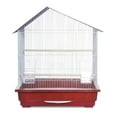 thumbnail image 4 of Prevue Hendryx PP-25212-W Cage Carrée pour Perruche - Blanc, 4 of 4
