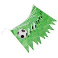 thumbnail image 2 of Decoraciones de cumpleaños de fútbol, suministros para fiestas, banderines con temática deportiva, juego de guirnaldas (verde), 2 of 8