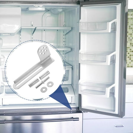 UPOUART 1 Set Hinges for Refrigerator Doors 10.7X1.9in