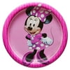 7" Minnie Mouse Round Paper Plates, 8ct
