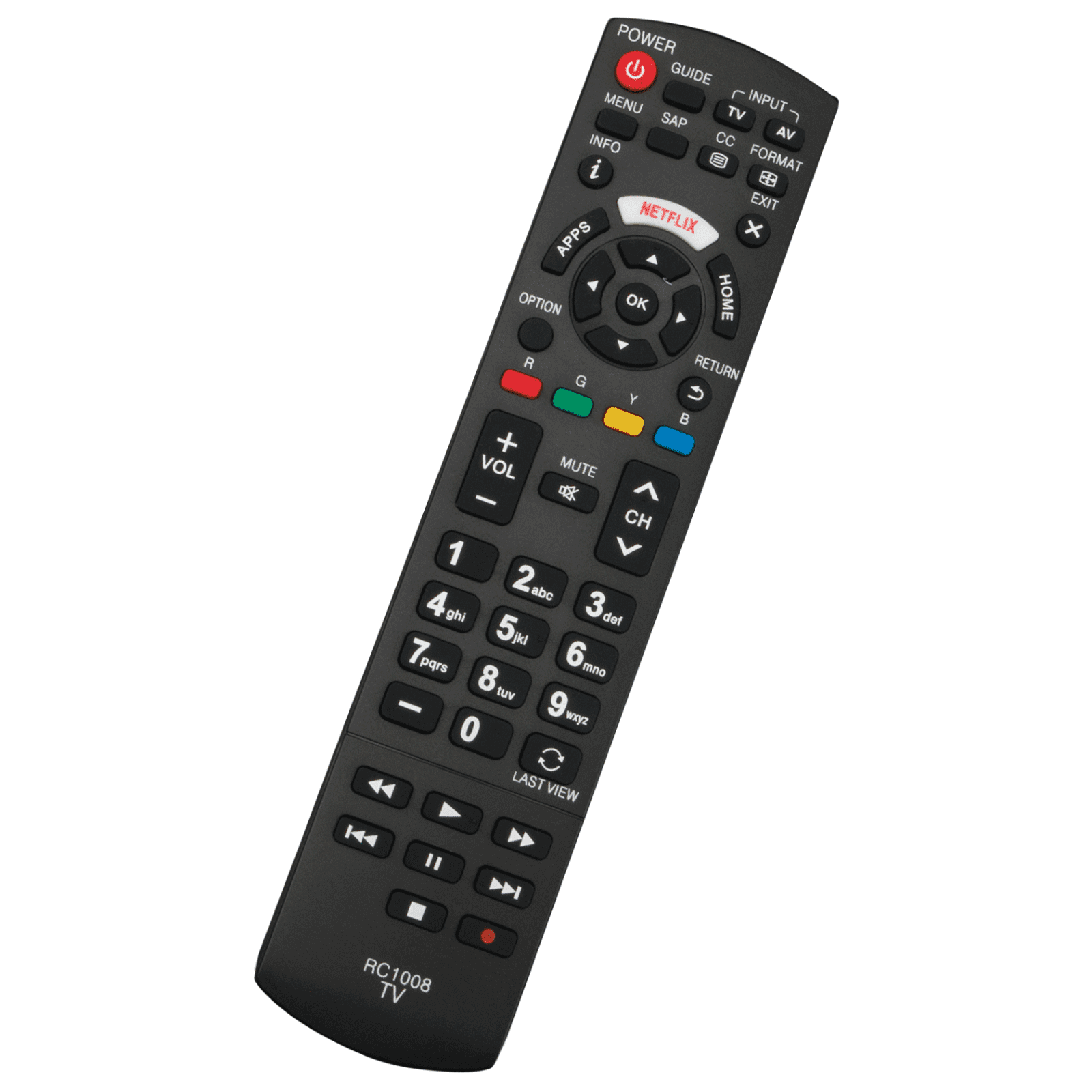 New N2QAYB000100 Remote for Panasonic TV TH-42PZ700U TH42PZ700UA