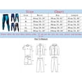 thumbnail image 2 of Bibifish Mens Athletic Pants High Waist Waistband Leggings Compression Fabric 4-Way Stretch Quick Dry high waist Yoga Gym Training Pants, 2 of 3