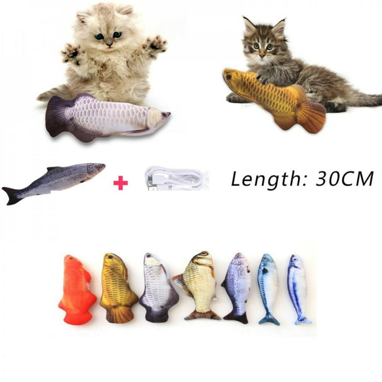 Moving Fish Cat Toy – Cattached