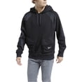 thumbnail image 1 of Reebok Mens Classics Vector Pocket Hoodie Sweatshirt, Black, X-Small, 1 of 5