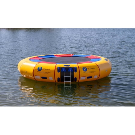 20 Foot Island Hopper Acrobat Water Trampoline