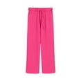 thumbnail image 5 of WRKEKC Boys Athletic Sets Solid Sweatshirt Half Zip Sports Pants Wide Leg Pants Long Sleeve V-Neck Soft Activewear 6-16 Years, 5 of 6