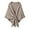 Brown, variant on Gettoreach Women's Solid Color Scarf Shawl, Comfortable Knitted Fleece Shawl Wraps