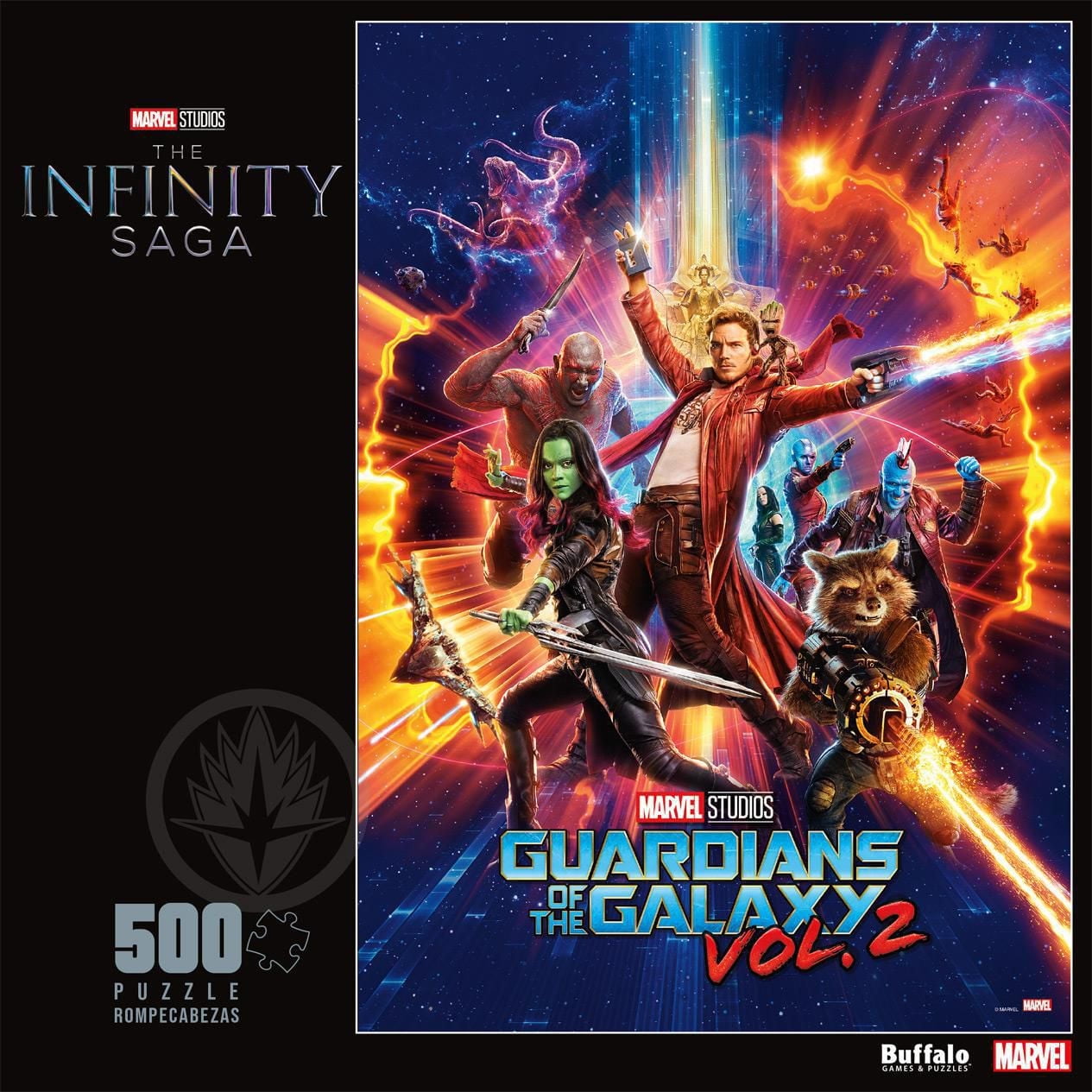 Buffalo Games - Le puzzle Marvel - Guardians of the Galaxy Vol. 2 - en 500 pièces