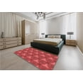 thumbnail image 5 of Ahgly Company Machine Washable Indoor Rectangle Transitional Orange Area Rugs, 6' x 9', 5 of 7