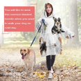 thumbnail image 4 of Wearable Oversized Blanket,Cartoon Corgi Dog and Footprints Wearable Blanket Hoodie for Adults,Cozy Hooded Blankets with Super Pockets,Super Warm Fuzzy Pullover for Women & Men, 4 of 6