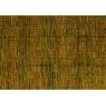 thumbnail image 1 of Ahgly Company Machine Washable Indoor Rectangle Abstract Yellow Modern Area Rugs, 6' x 9', 1 of 4