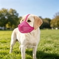 thumbnail image 5 of Dog Muzzle, Soft Mesh Covered Muzzles For Small, Medium, Large And X-Large Dogs, Muzzle With Adjustable Straps, Prevent Barking, Biting, And Accidental Ingestion Pet Otherspink New, 5 of 5