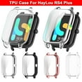 thumbnail image 6 of Soft Watchband Bumper Smart Protective Shell Screen Protector Full Cover TPU Case PINK, 6 of 8