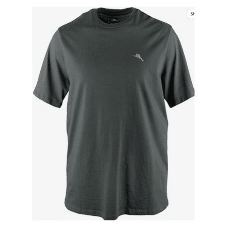 Tommy Bahama Men's, Twist The Night Before Christmas Tee Shirt, Coal, L