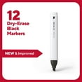 thumbnail image 2 of Staples TRU RED Tank Dry Erase Markers Chisel Tip Black Dozen TR54565, 2 of 9
