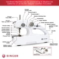 thumbnail image 3 of Máquina de Coser Portátil Inalámbrica SINGER Stitch Quick+, 3 of 9