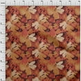 thumbnail image 3 of oneOone Viscose Chiffon Orange Fabric Florals Sewing Craft Projects Fabric Prints By Yard 42 Inch Wide-PU0, 3 of 4