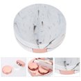 thumbnail image 1 of Contact Lens Case, Portable Lenses Soaking Case with Mirror, Tweezers and Solution Bottle, Marble Pattern, Care of Contact Lenses Green and Environmentally Friendly, 1 of 7