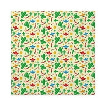 CafePress - Cactus Pattern - Queen Duvet
