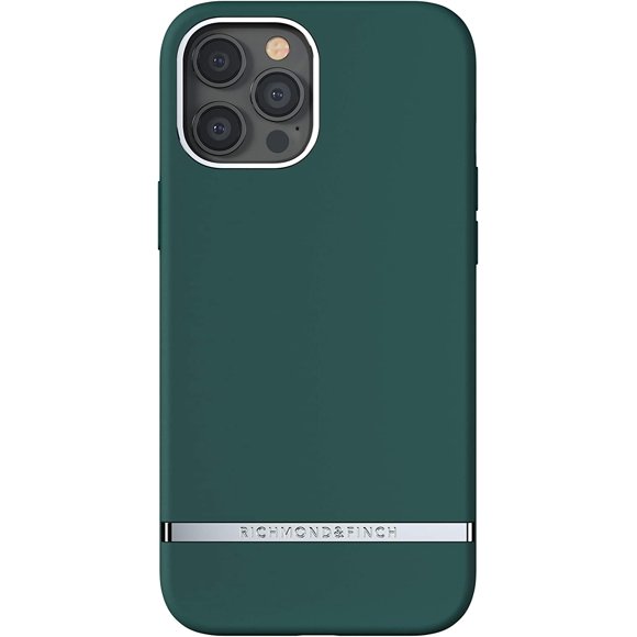 Richmond & Finch Coque pour Téléphone Compatible avec iPhone 12 Pro Max, Design Vert Forêt, 6,7 Pouces, Antichoc, Entièrement