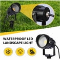 thumbnail image 5 of BN-LINK Outdoor Landscape Spotlights, 5W LED Landscape Lights for Yard, IP65 Waterproof Garden Lights, 3000K Warm White, Landscape Lighting for House, Garden, Lawn Decorative (2 Pack), 5 of 7