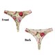 thumbnail image 3 of Fotbe Tulips Flowers Tanga Sin Costuras para Mujer con Estampado – Panties Invisibles, Transpirables y Cómodos para Uso Diario-4X-Large, 3 of 6