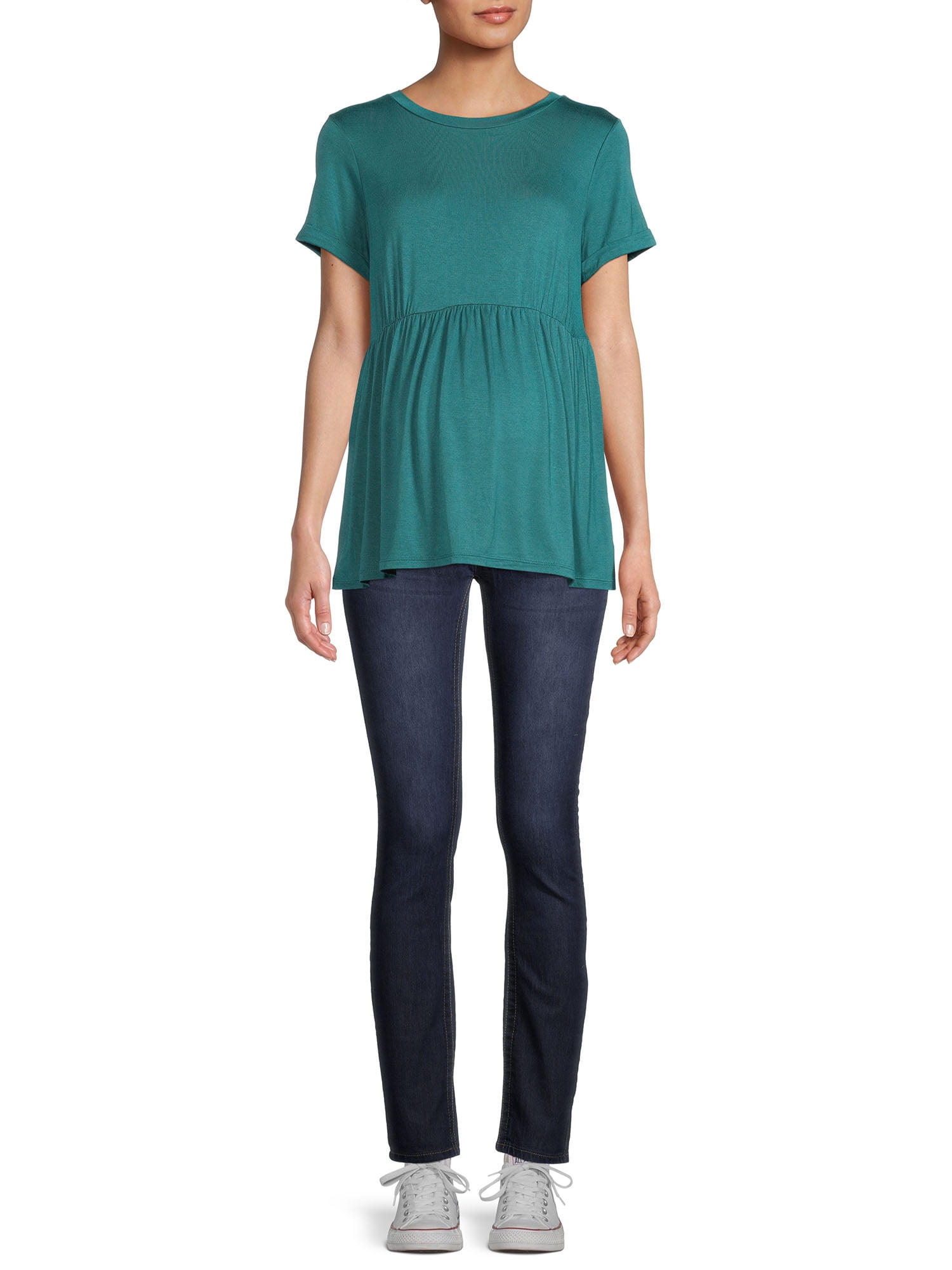Time and Tru Women's Maternity Babydoll Top