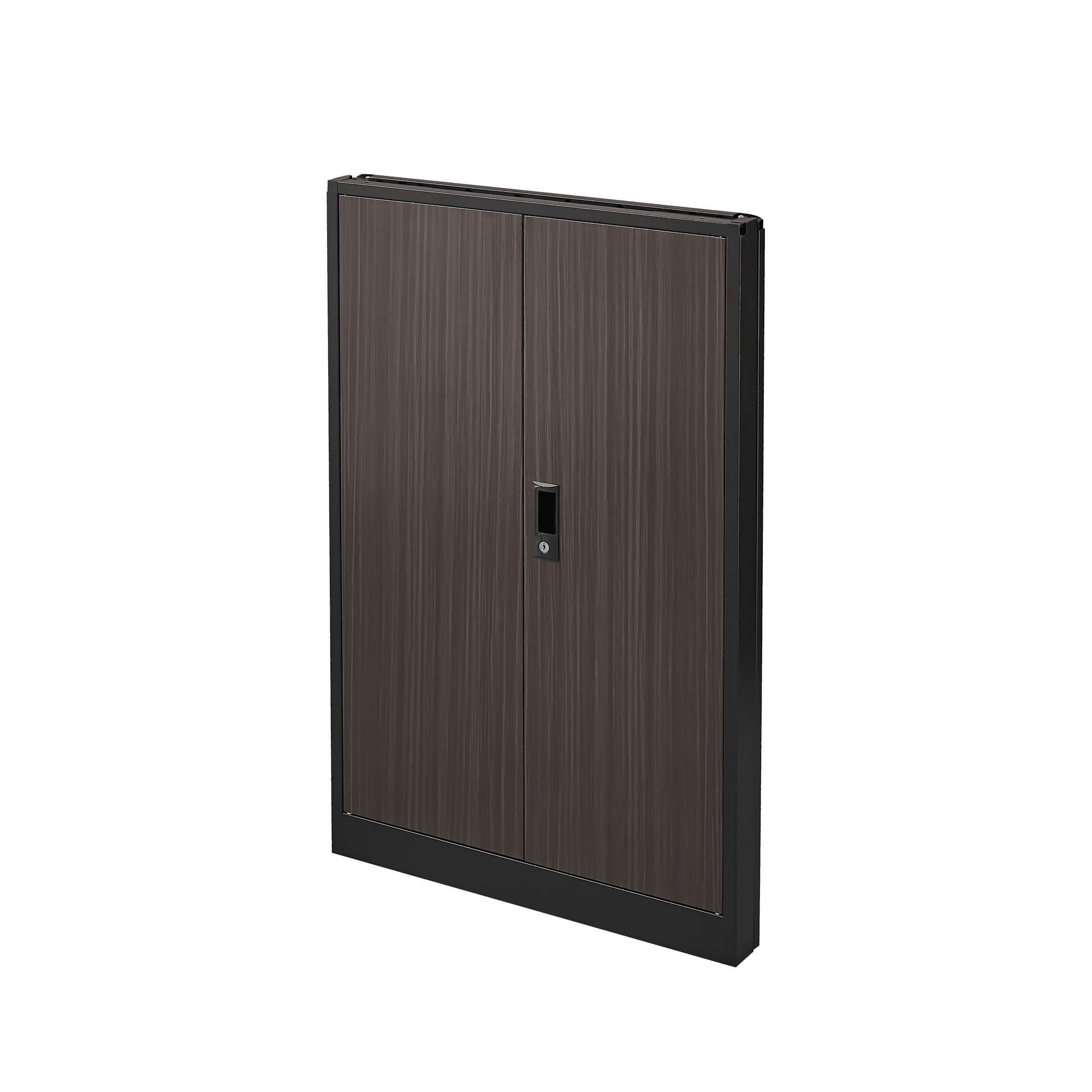 Metal Storage Cabinet File Cabinet Folding Storage Locker Cabinet for Home Office,School,Garage,Brown