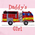 thumbnail image 2 of CafePress - Daddy's Girl Fireman Infant Bodysuit - Baby Light Bodysuit, Size Newborn - 24 Months, 2 of 4