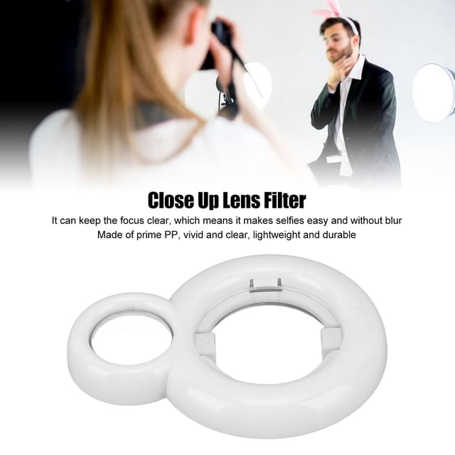 Lente de primer plano, lente de primer plano Filtro de lente instantáneo de primer plano colorido Filtro de lente de primer plano Durabilidad extendida Jadeshay A