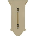 thumbnail image 4 of Ekena Millwork 6 1/2"W x 6 1/2"D x 12"H Raised Fluting Corbel, Rubberwood, 4 of 4