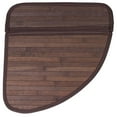 thumbnail image 4 of BirdRock Home Bamboo Corner Laundry Hamper with Lid and Cloth Liner - Espresso, 4 of 5