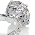 thumbnail image 3 of Bella Jewel 14K White Gold Plated Diamond Ring - Round Cut Brilliant 2.1 Ct Diamond Ring - Wedding Ring - Eternity Diamond Ring for Women's - Halo Diamond Ring for Women's - Wedding Gift, 3 of 3