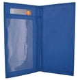 thumbnail image 6 of Brand New Hand Crafted Genuine Soft Leather Checkbook Cover simple-156 (Premium Royal Blue), 6 of 6
