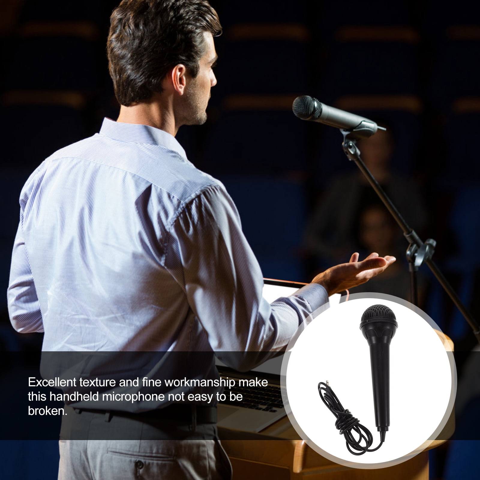 Monyance handheld mic Electronic Keyboard Microphone 3.5mm