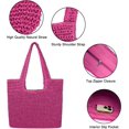 thumbnail image 3 of Kukuzhu Women Large Straw Beach Bag Handmade Woven Shoulder Bags Hobo Tote Handbag Purse for Summer, 3 of 6