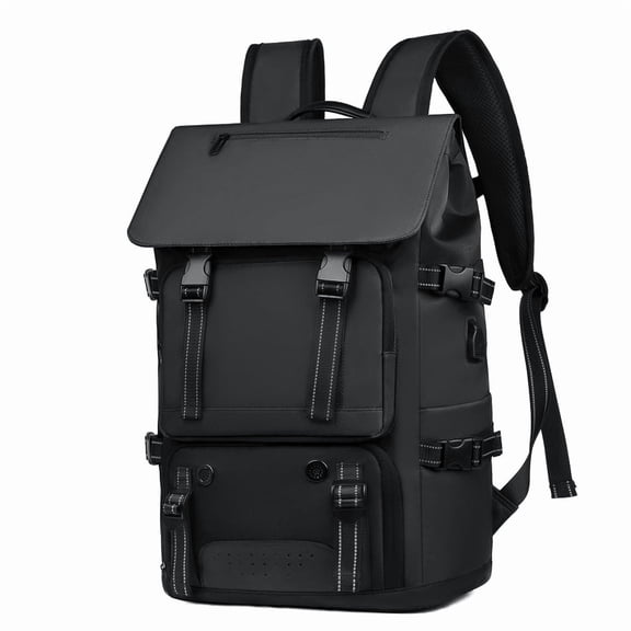 Escape Modern Laptop Carry-On Backpack with USB Charging Port, Travel Bag for Men and Women