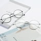 thumbnail image 3 of Qarigey Gafas redondas de metal para hombres y mujeres que bloquean los ojos de luz azul gafas anti luz azul gafas redondas Lentes Negro, 3 of 6