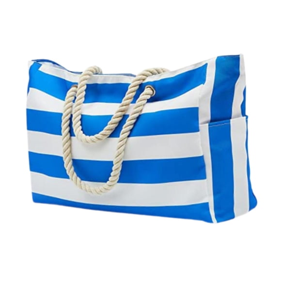 Bolso grande de playa Yuyangstore Azul profundo multiusos para mujer gimnasio trabajo diario