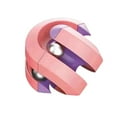 thumbnail image 1 of Gyro Fidget Toys Decompression Rubi Cub Anti Stress Spinner Magic Beans Rotating Decompression Toy, Pink A, 1 of 5