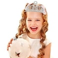 thumbnail image 6 of VeryMerryMakering 8th Birthday Glitter Sash & Silver Rhinestone Tiara Set for Girls, 6 of 8