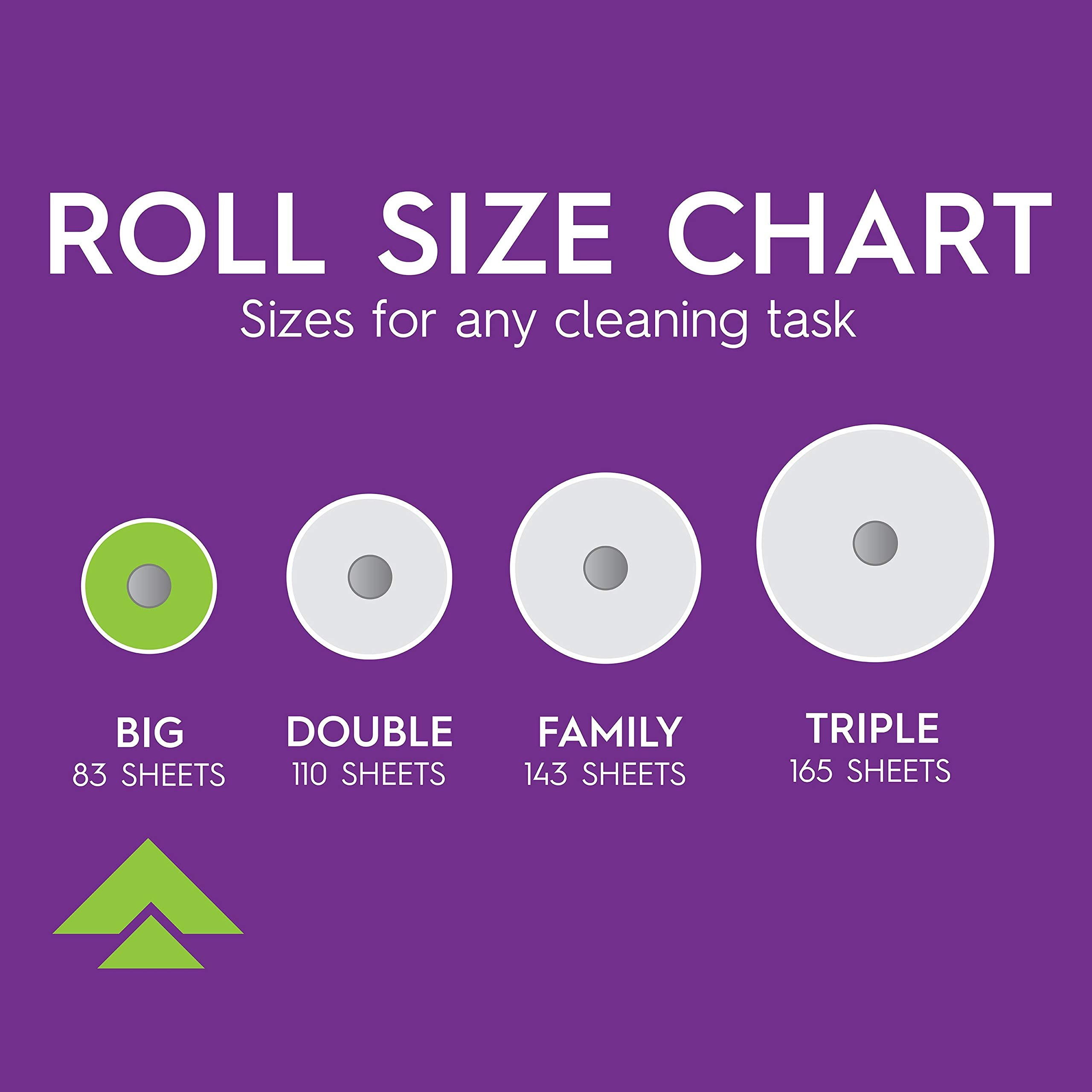 Viva Signature Cloth Paper Towels, Choose-A-Sheet - 6 Big Rolls = 9 Regular Rolls (78 Sheets Per Roll)