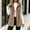 Coffee women's sleeveless fleece vest a1, variant on Tusihei Women's Sleeveless Hooded Zip Up Fleece Vest Lightweight Warm Jacket Casual Solid Long Outerwear for Daily Wear Comfortable Layering Piece, Red 2XL