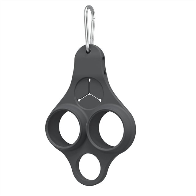 Soporte de Silicona para Pelotas de Golf, Protectora para Pelotas, Accesorios Deportivos de Golf, Color Gris.